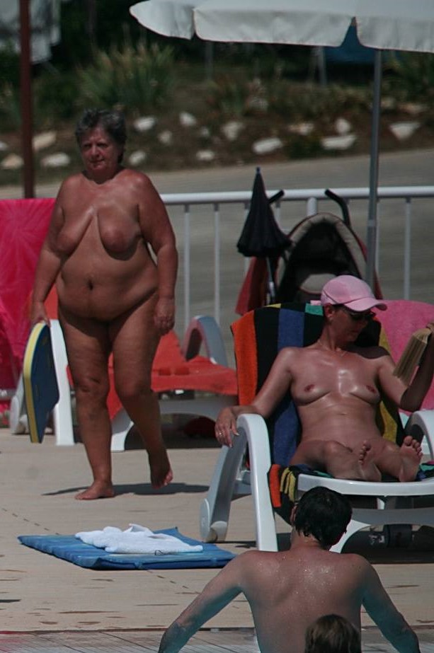 Afternoon Pool Games and Playful Escapes with Naturist Teens - 2