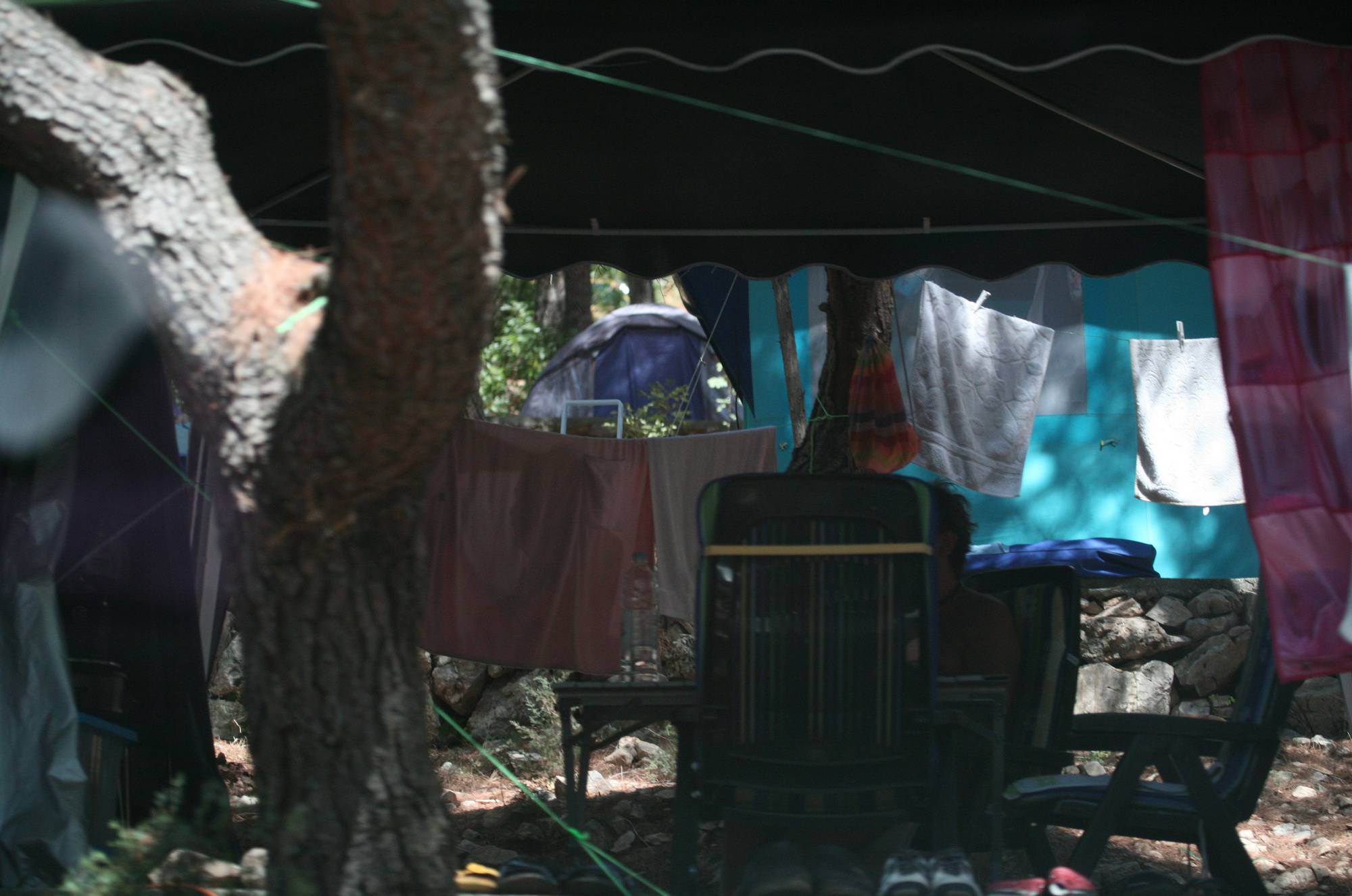 Bares Camping Scenery and Embracing Social Acceptance in Nature's Embrace